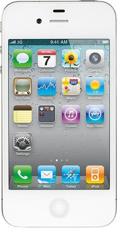 Смартфон Apple iPhone 4S 32Gb White - Майский