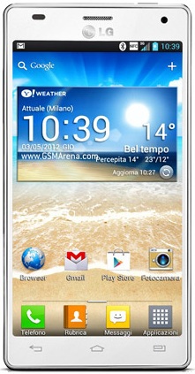 Смартфон LG Optimus 4X HD P880 White - Майский