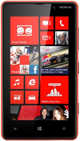 Смартфон Nokia Lumia 820 Red - Майский