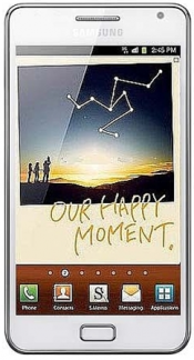 Смартфон Samsung Galaxy Note GT-N7000 White - Майский